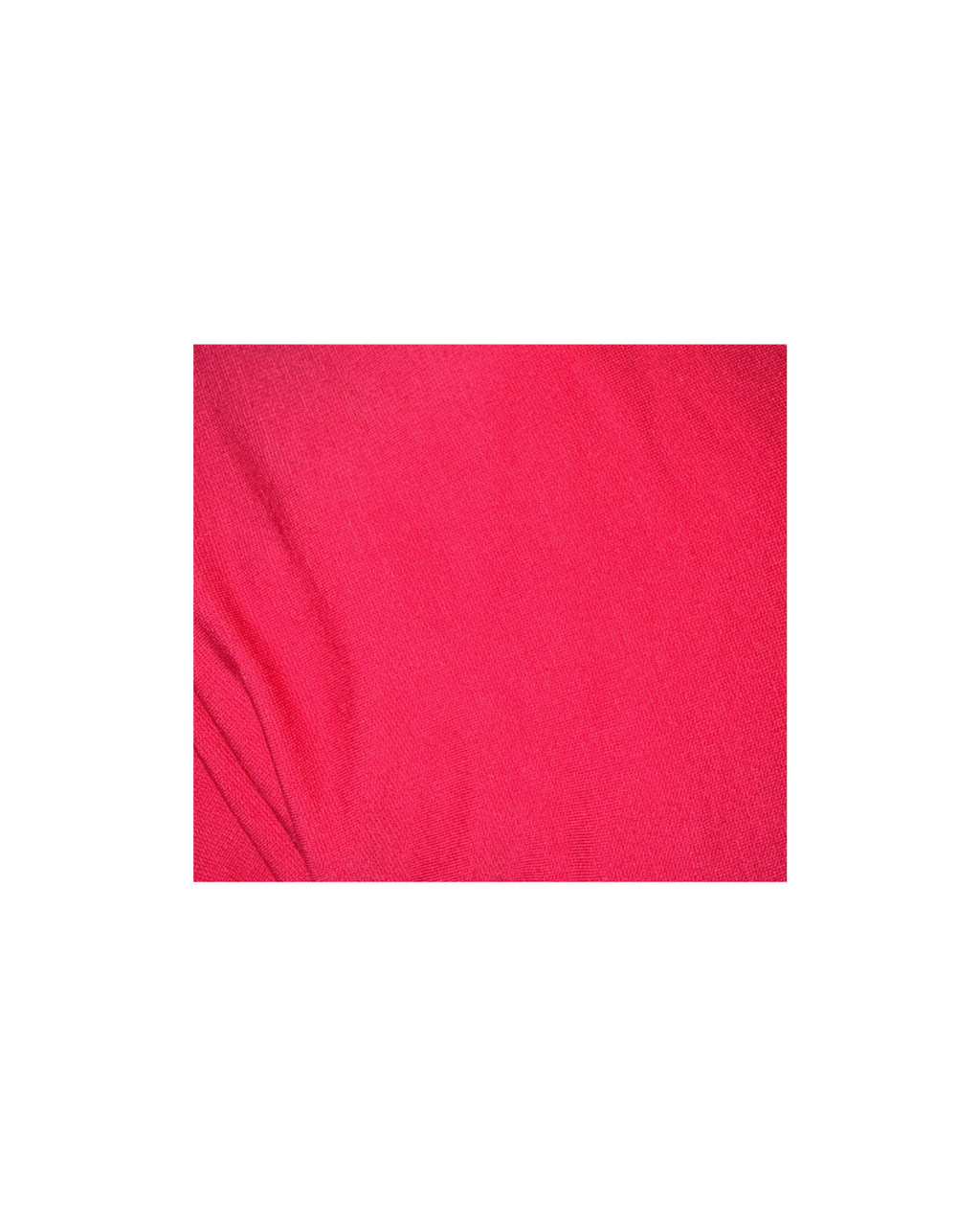 hot pink COS off shoulder top with built in short sleeves